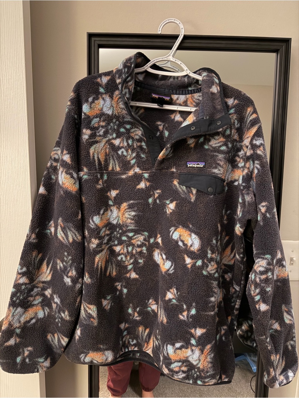 Patagonia Floral-Print Synchilla® Fleece Pullover